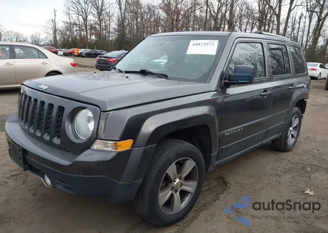 2017 Jeep Patriot High Altitude 4X4 z USA, uszkodzony, nr VIN 1C4NJRFB8HD107222